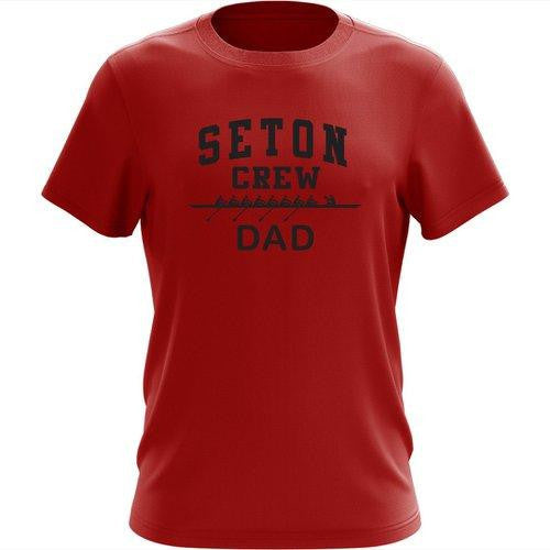 100% Cotton Elizabeth Seton HS Crew DAD Spirit T-Shirt