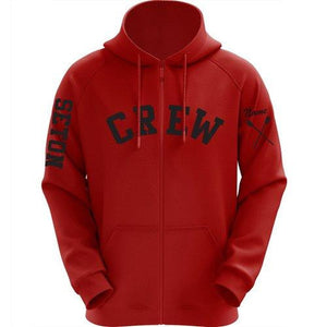 Women's Elizabeth Seton HS Crew Full Zip Hooded Sweatshirt