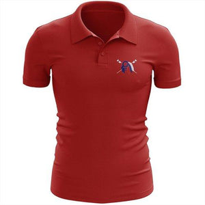 Garfield Crew Embroidered Performance Men's Polo