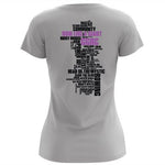Gentle Giant Rowing Club Women's Drytex Performance "Word Cloud" T-Shirt