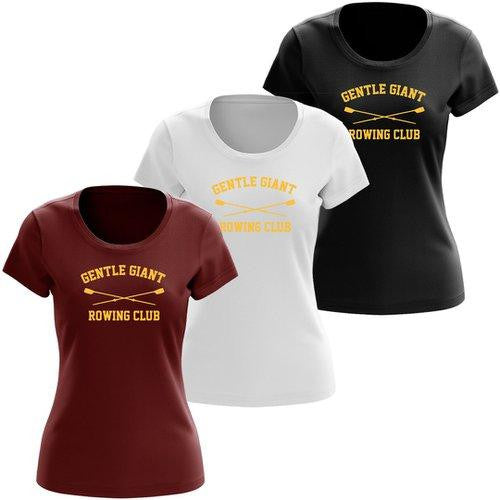 100% Cotton Gentle Giant Rowing Club Women's Team Spirit T-Shirt
