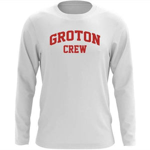 Custom Groton Crew Long Sleeve Cotton T-Shirt