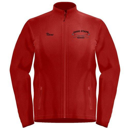 Full Zip Ohio State Rowing Fleece Pullover