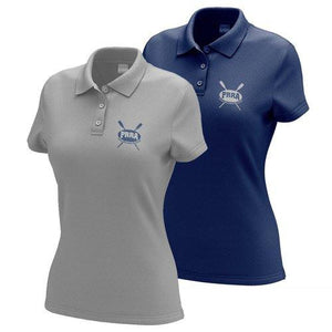 Passaic River Rowing Association Embroidered Performance Ladies Polo