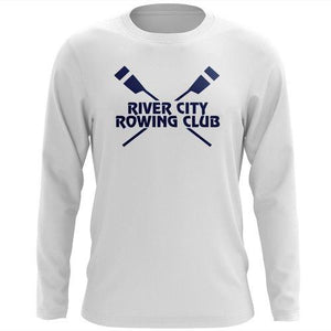 Custom  River City Rowing Club  Long Sleeve Cotton T-Shirt