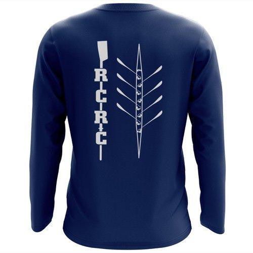 Custom  River City Rowing Club  Long Sleeve Cotton T-Shirt