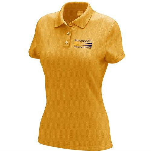 Rockford YMCA Rowing Crew Embroidered Performance Ladies Polo