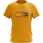 100% Cotton Rockford YMCA Rowing Crew Men's Team Spirit T-Shirt