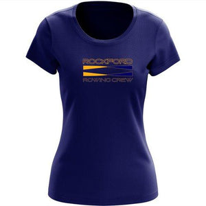 100% Cotton Rockford YMCA Rowing Crew Women's Team Spirit T-Shirt