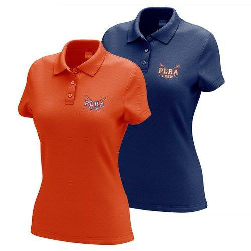 Portage Lake Rowing Association Embroidered Performance Ladies Polo