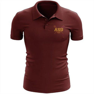 Arizona State Rowing Embroidered Performance Men's Polo