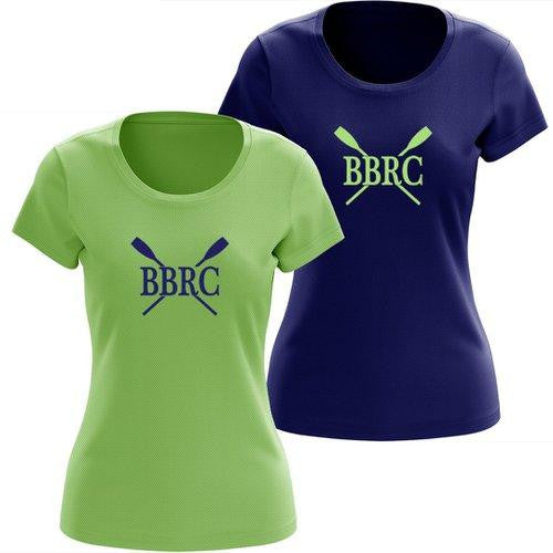 100% Cotton Buzzards Bay Rowing Club Women's Team Spirit T-Shirt
