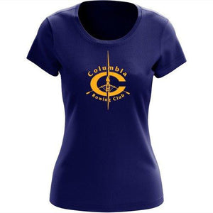 100% Cotton Columbia Rowing Club Women's Team Spirit T-Shirt