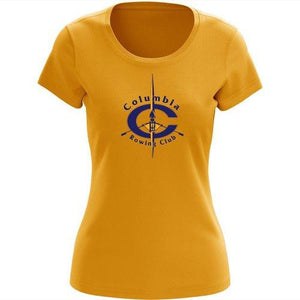 100% Cotton Columbia Rowing Club Women's Team Spirit T-Shirt