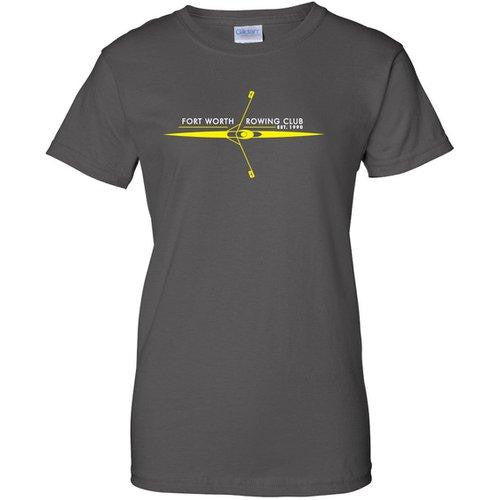 100% Cotton Fort Worth Rowing Club Women's Team Spirit T-Shirt