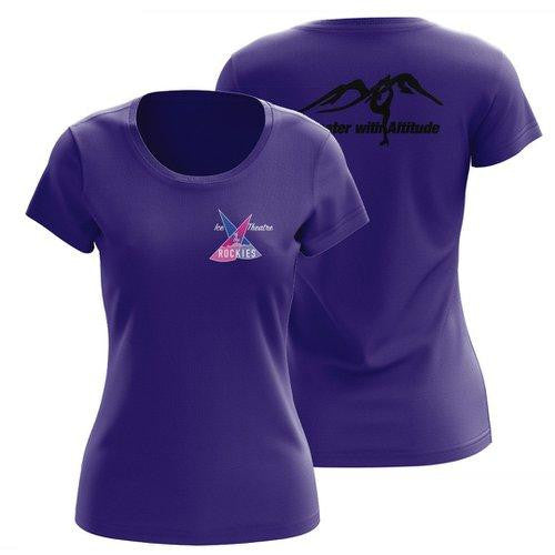 100% Cotton Ice Theatre of the Rockies Women's Team Spirit T-Shirt