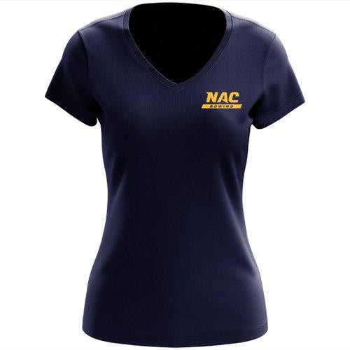100% Cotton NAC Crew Women's V-Neck Tee
