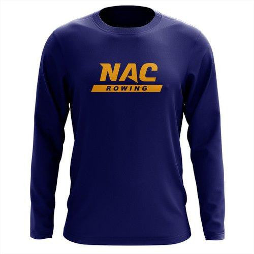 Custom NAC Crew Long Sleeve Cotton T-Shirt