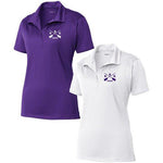 Rhinebeck Crew Embroidered Performance Ladies Polo