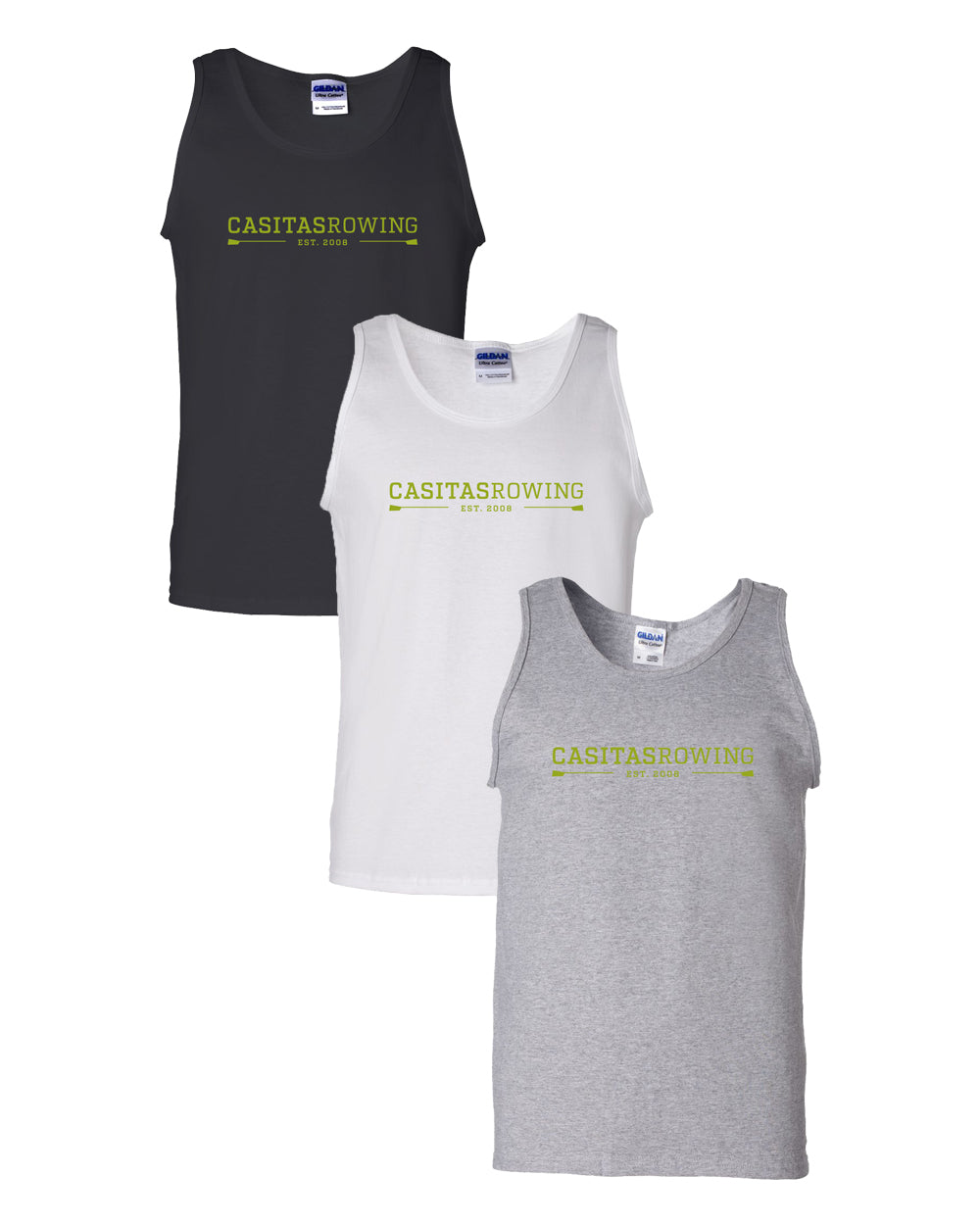 Casitas Rowing 100% Ribbed Cotton Tank