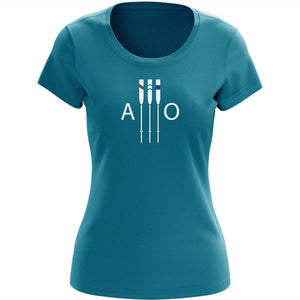 100% Cotton American Oarsmen Women's "AO Supporter" T-Shirt
