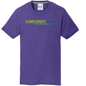 Short Sleeve Performance Wicking T-Shirt (Purple)