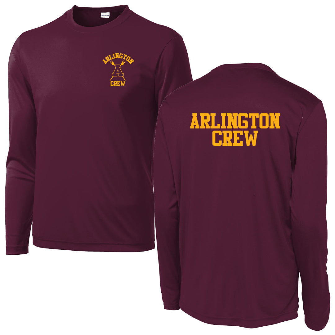 Arlington Crew Long Sleeve Performance T-Shirt