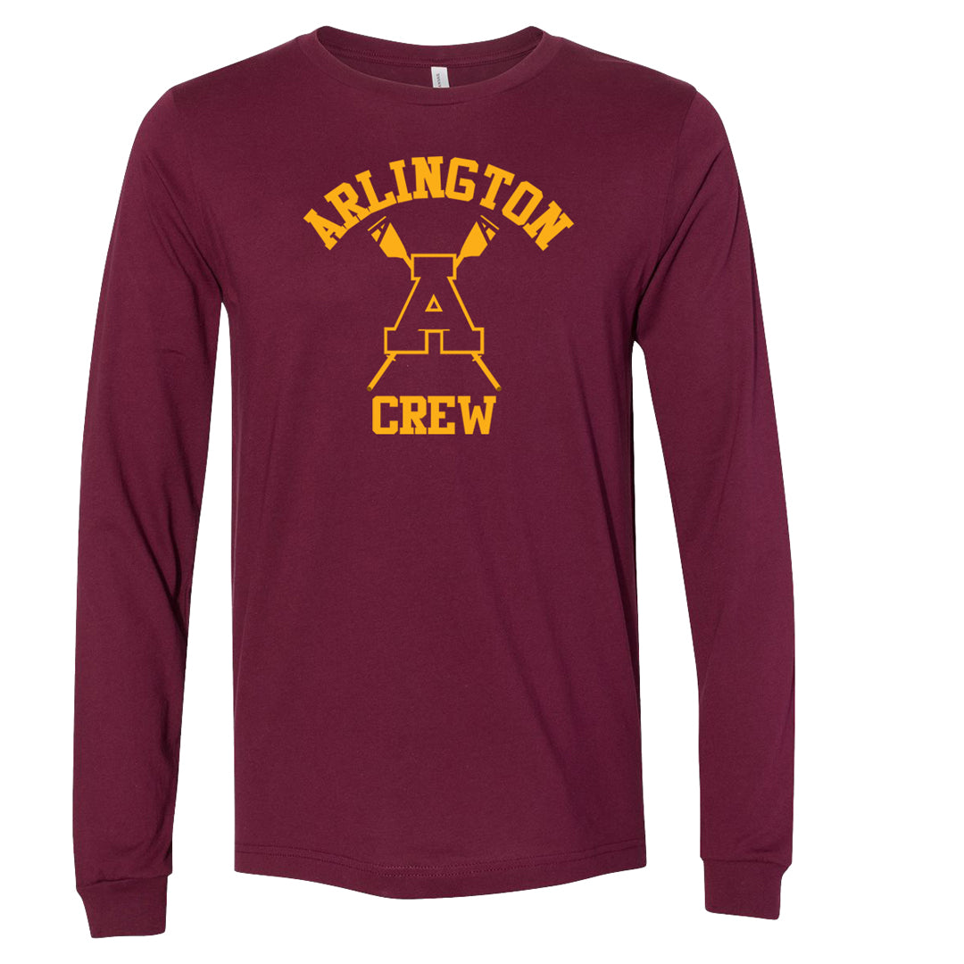 Arlington Crew Long Sleeve Cotton T-Shirt