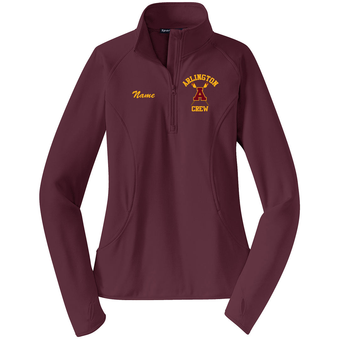 Arlington Crew Ladies Performance Pullover w/ Thumbhole