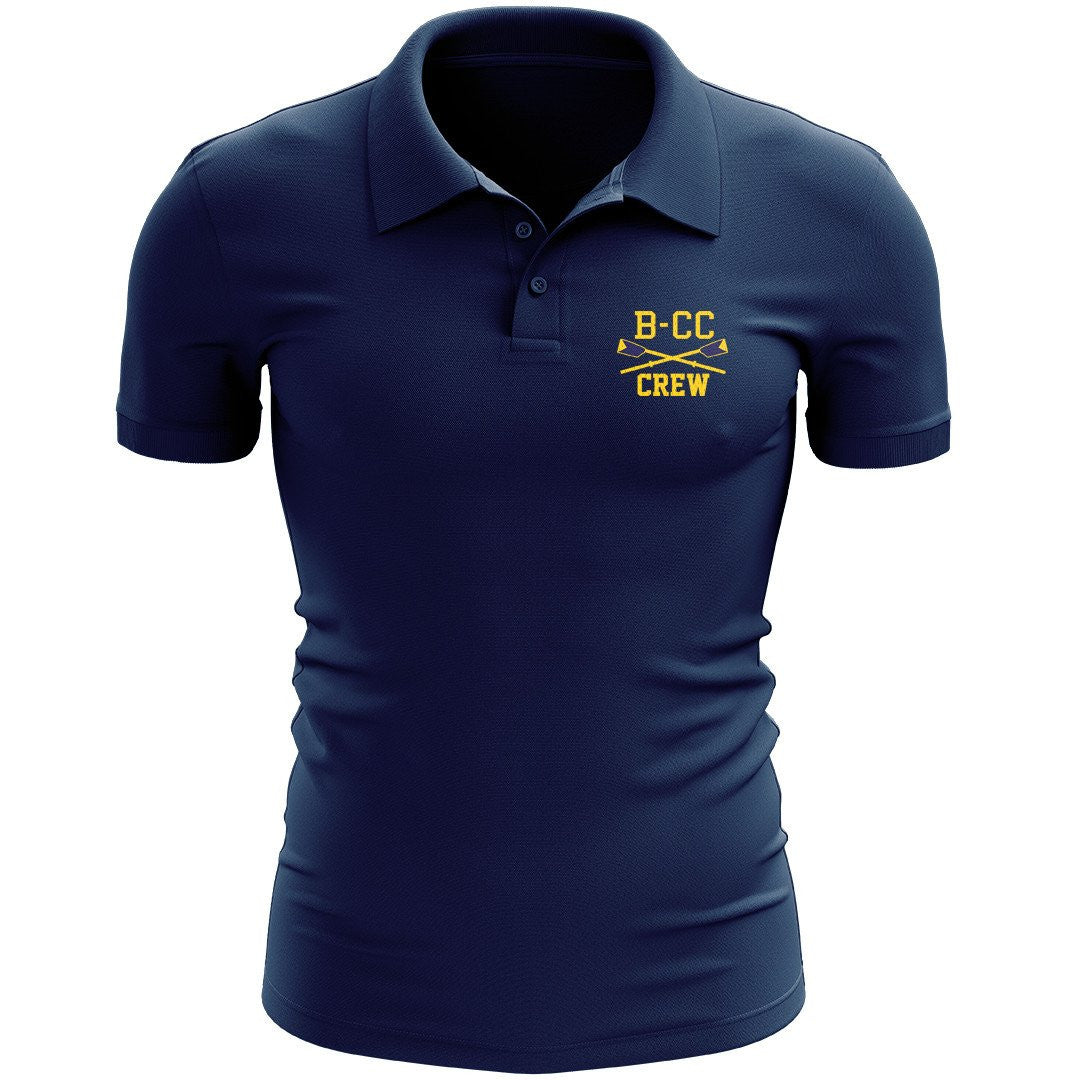 B-CC Crew Embroidered Performance Men's Polo