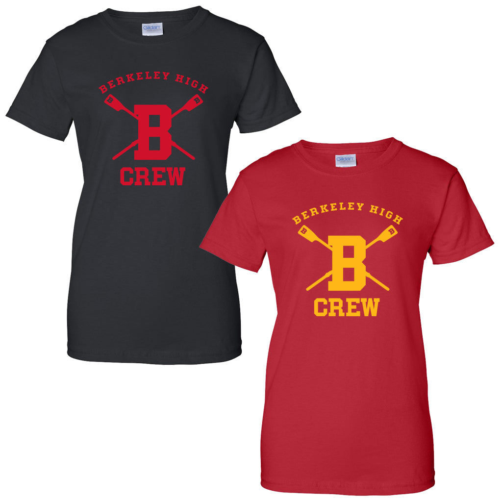 100% Cotton Berkeley High Crew Women's Team Spirit T-Shirt