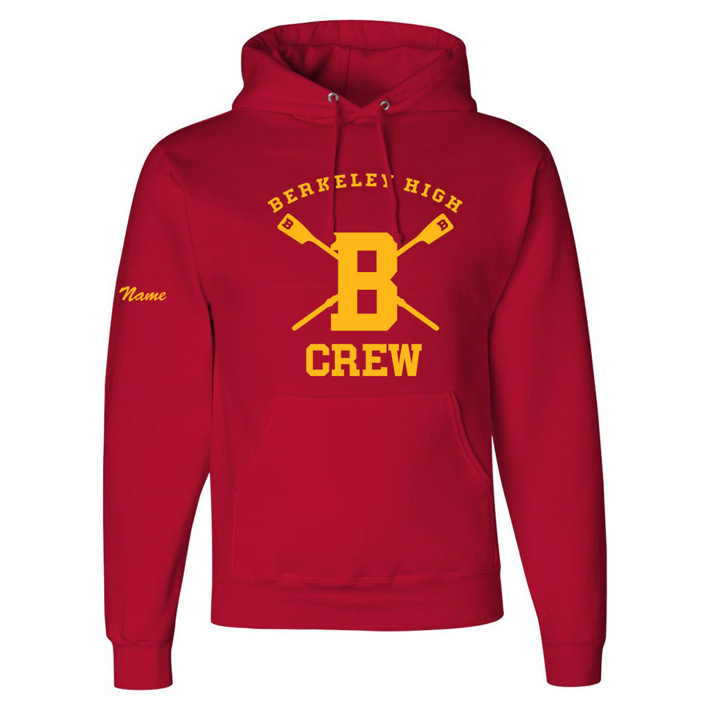 50/50 Hooded Berkeley High Crew Pullover Sweatshirt
