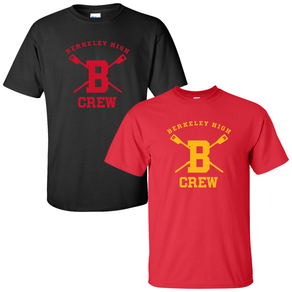 100% Cotton Berkeley High Crew Men's Team Spirit T-Shirt