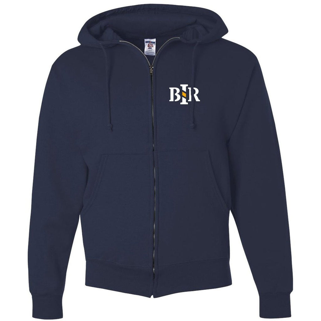 BIR 50/50 Full Zip Hooded Sweatshirt