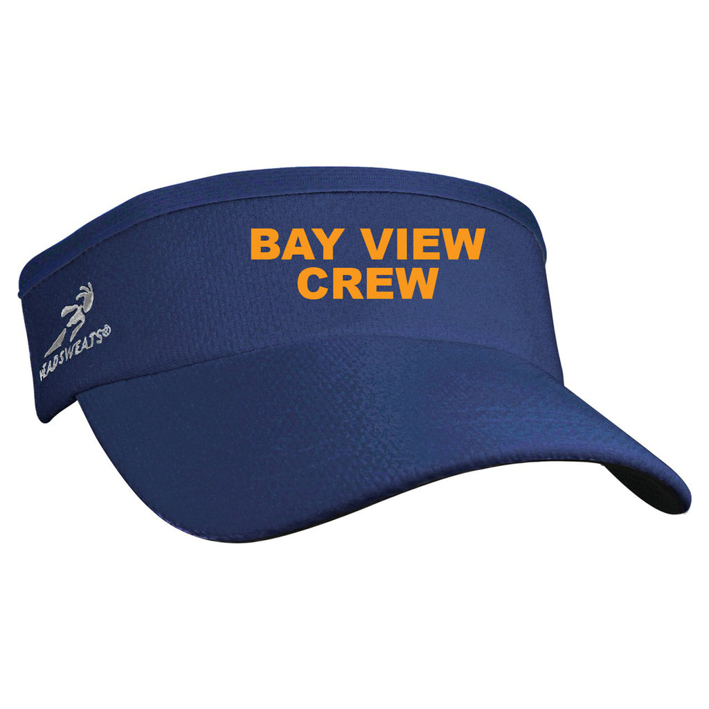 Bay View Crew Team Competition Performance Visor
