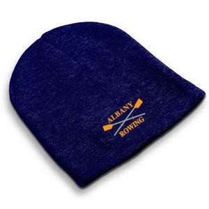 Straight Knit Albany Rowing Center Beanie