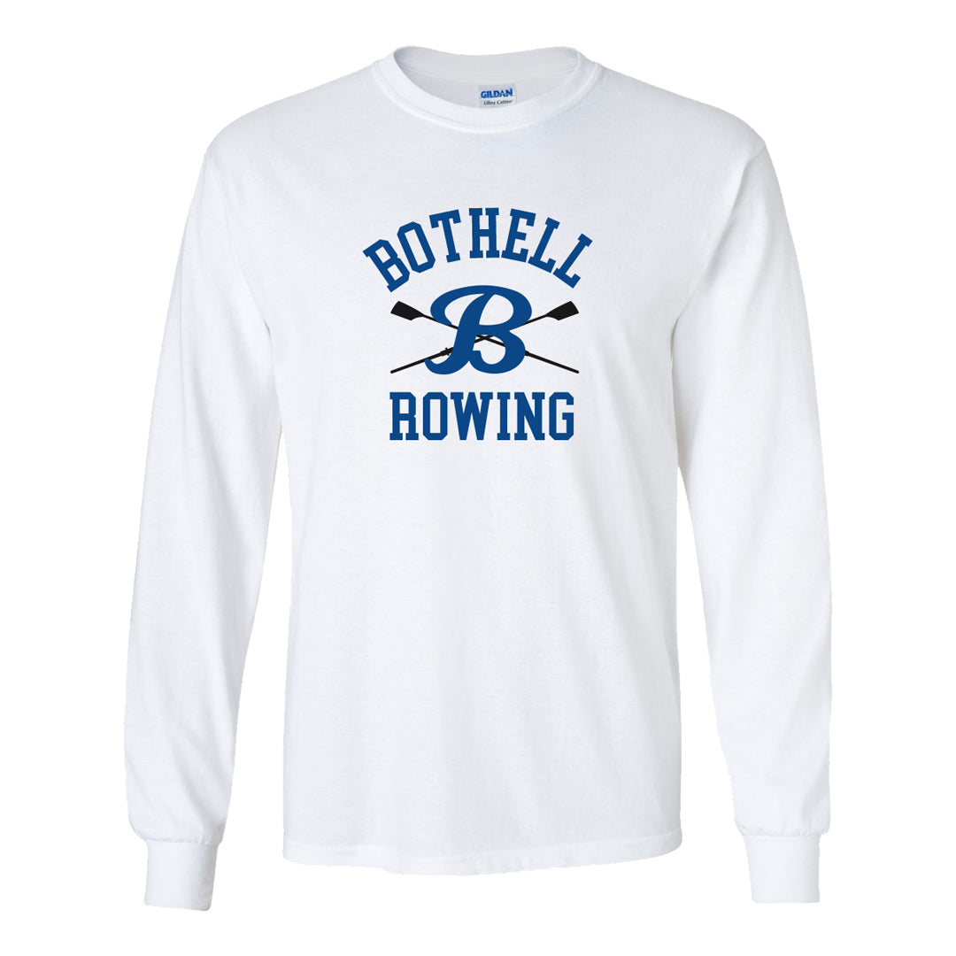Custom BHS Rowing Long Sleeve Cotton T-Shirt