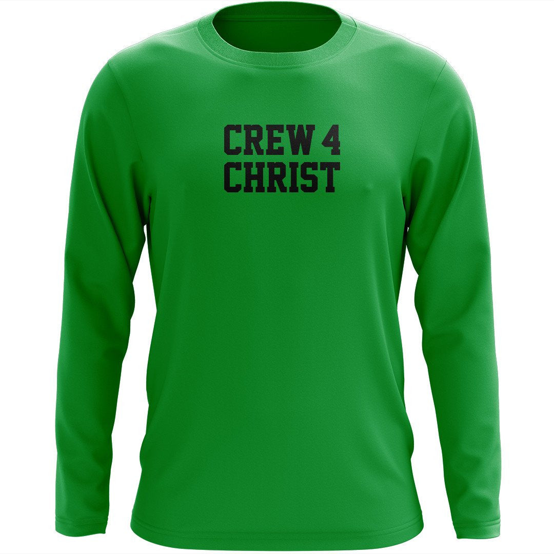 Custom Crew 4 Christ Long Sleeve Cotton T-Shirt