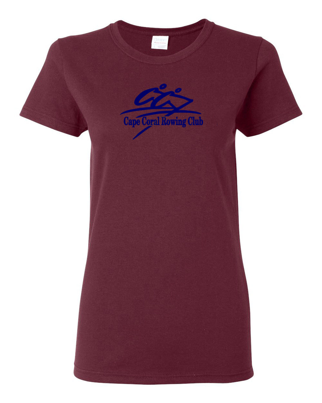 100% Cotton Cape Coral Rowing Club Women's Team Spirit T-Shirt