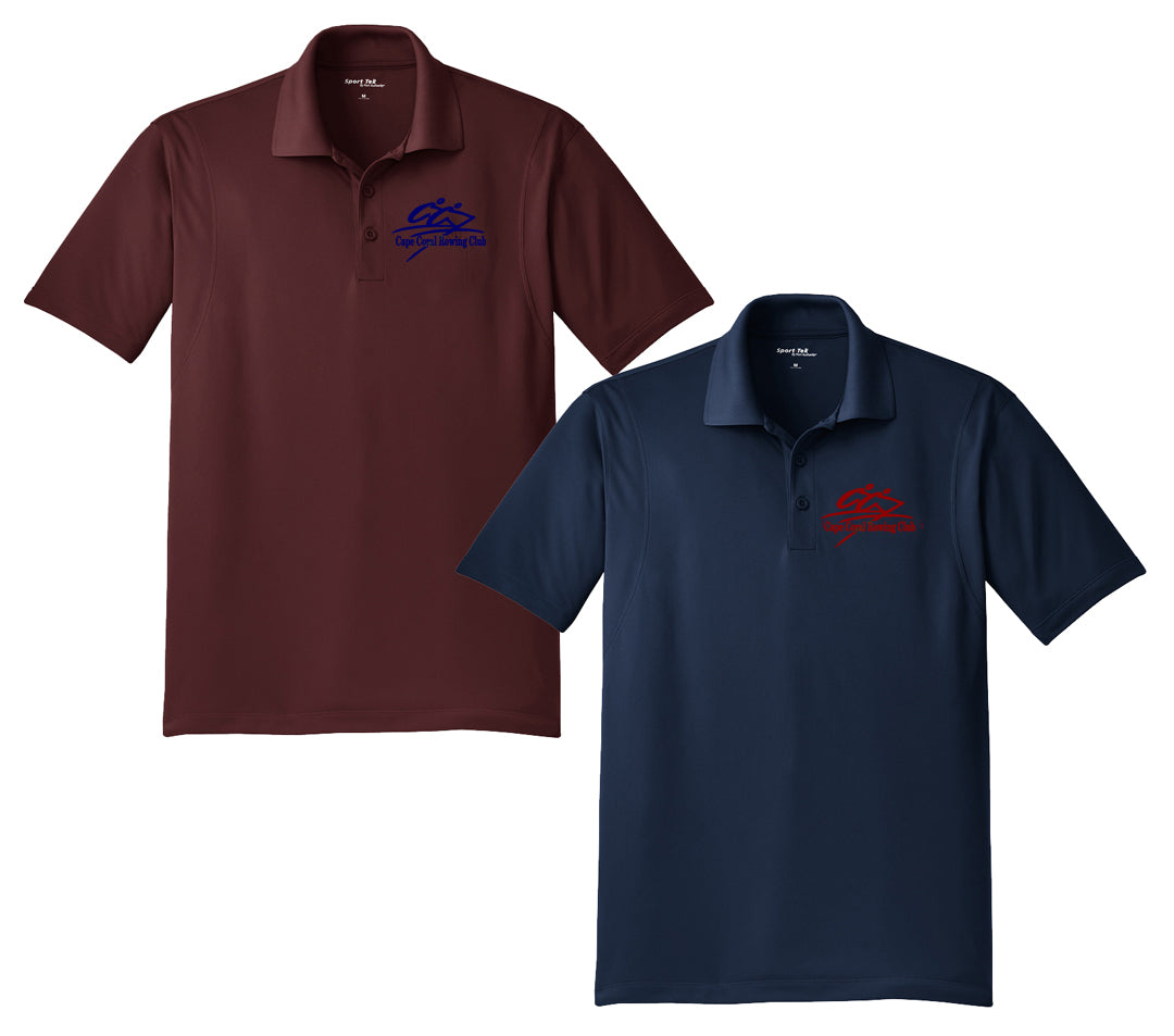 Cape Coral Rowing Club Embroidered Performance Men's Polo