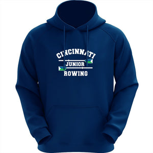 50/50 Hooded Cincinnati Juniors Rowing Club Pullover Sweatshirt