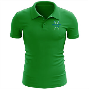 Churchill Crew Embroidered Performance Men's Polo