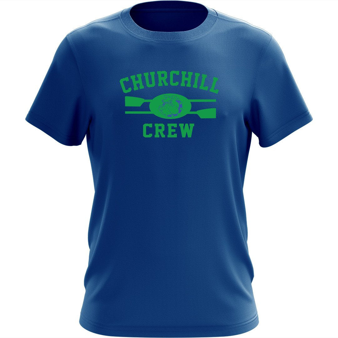 100% Cotton Churchill Crew Men's Team Spirit T-Shirt