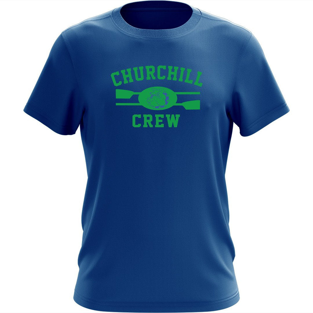 100% Cotton Churchill Crew Men's Team Spirit T-Shirt