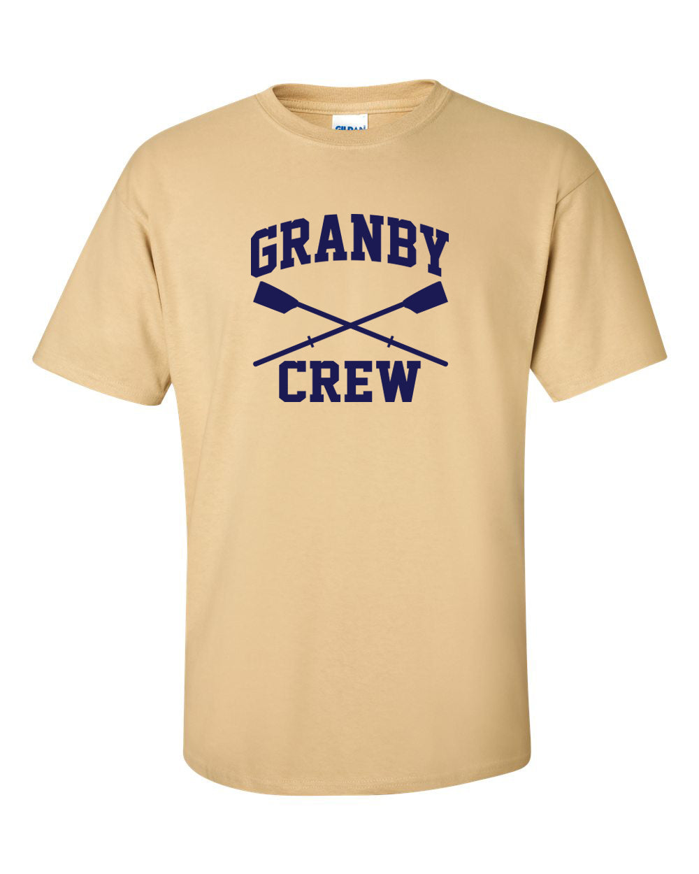 100% Cotton Granby Crew Men's Team Spirit T-Shirt