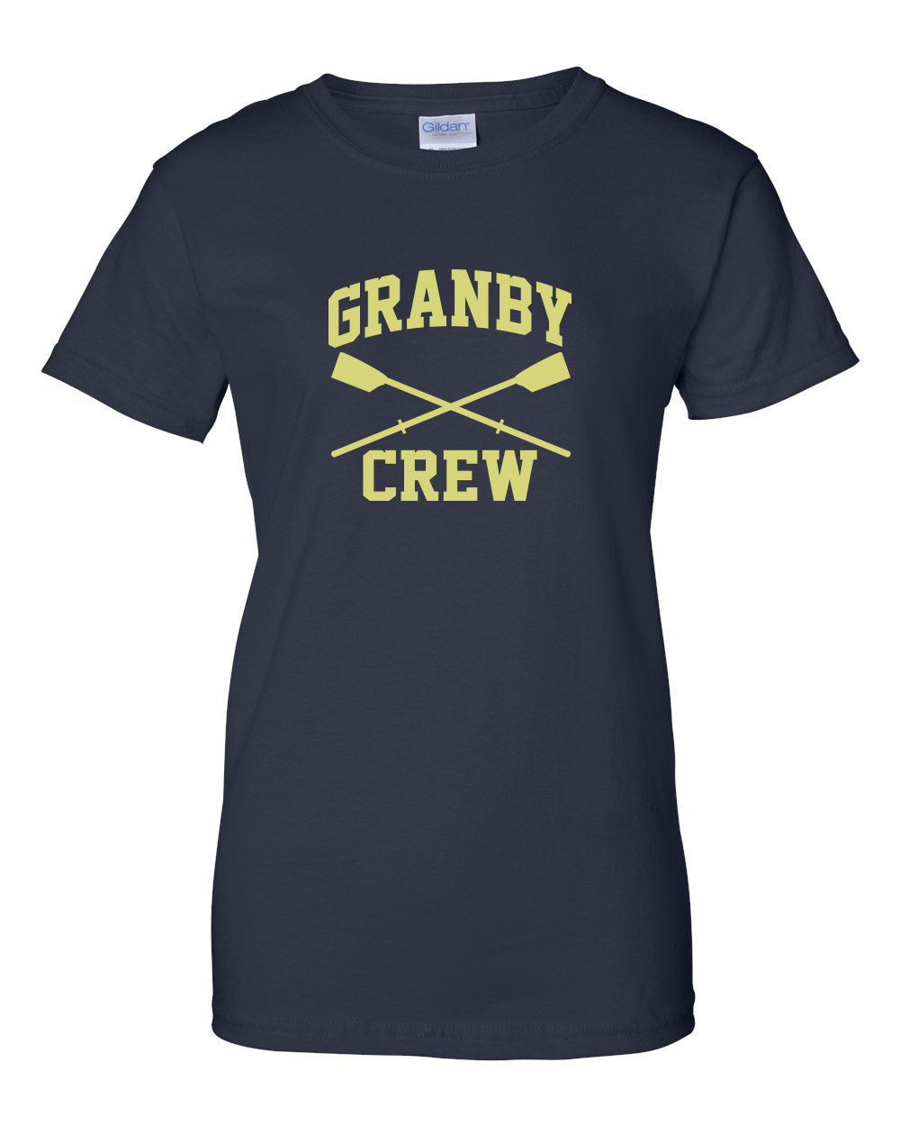 100% Cotton Granby Crew Women's Team Spirit T-Shirt
