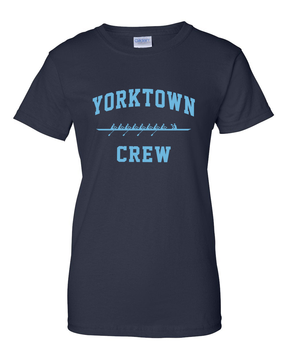 100% Cotton Yorktown Crew Women's Team Spirit T-Shirt