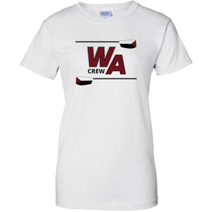 100% Cotton Westford Crew Women's Team Spirit T-Shirt