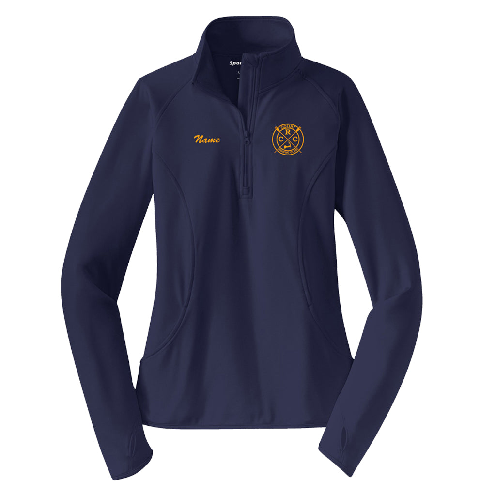 Cotuit Rowing Club Ladies Performance Pullover w/ Thumbhole
