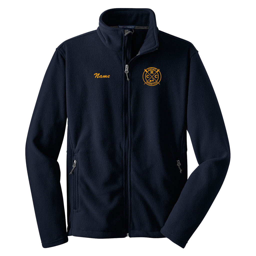 Full Zip Cotuit Rowing Club Fleece Pullover